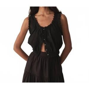 NEW DÔEN traveler top in black